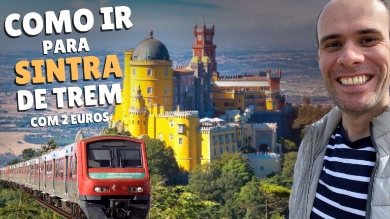 Viagem de Lisboa a Sintra: Como chegar de comboio de forma rápida e fácil